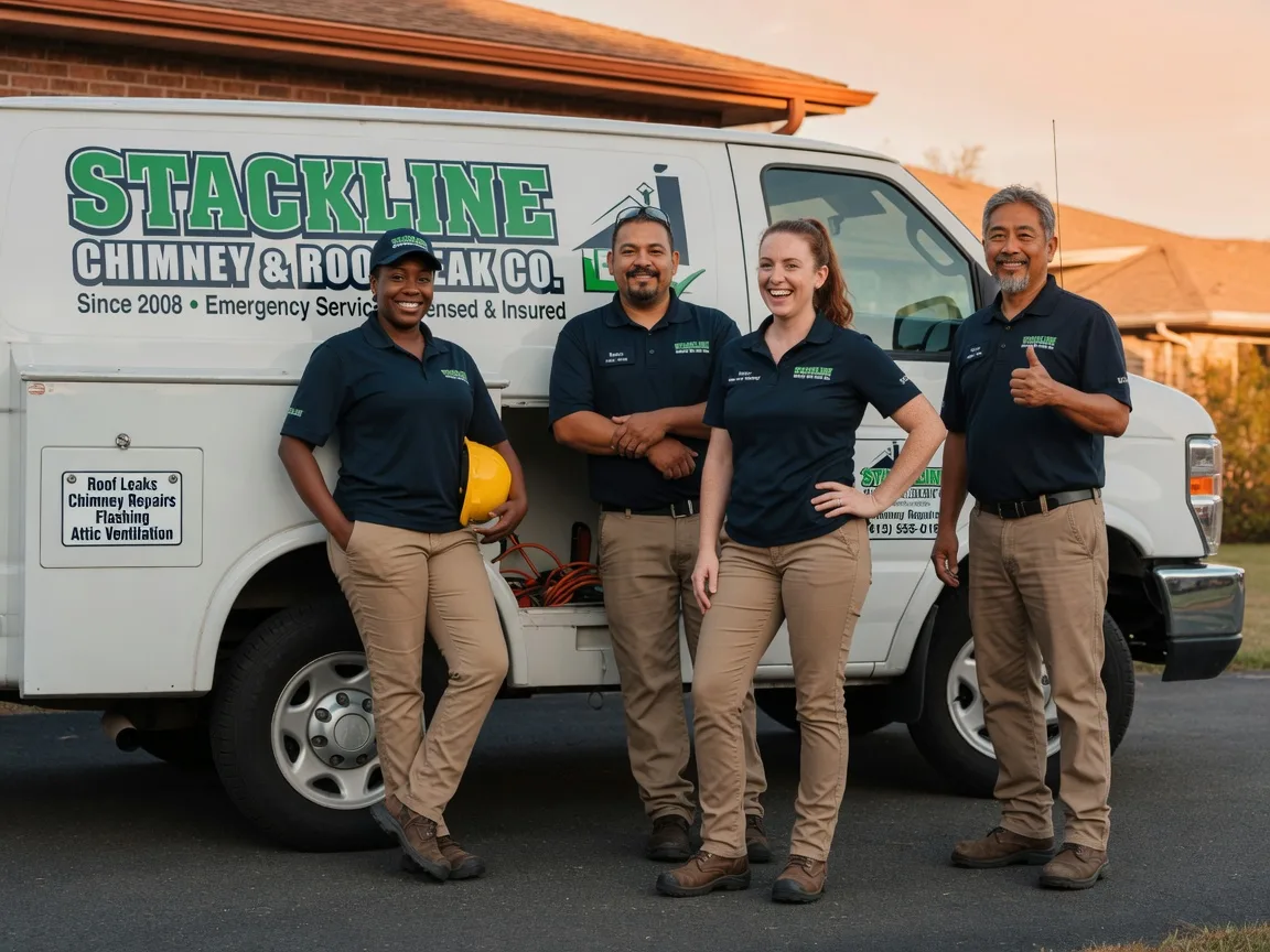 Chimney flashing repair company in New Middletown, OH